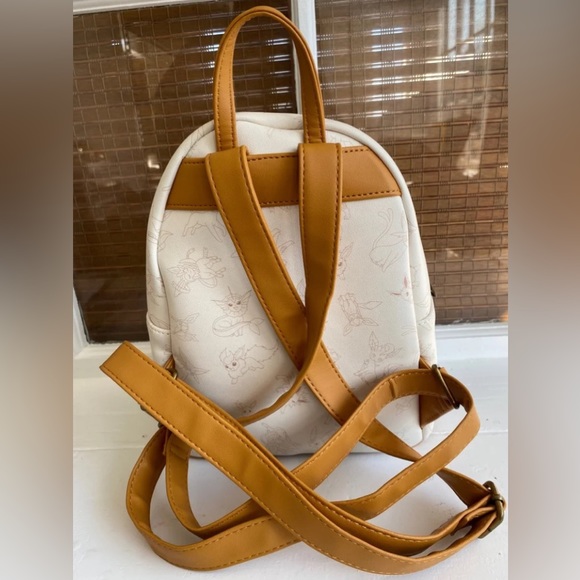 Loungefly Eevee Pokemon Eeveelutions Mini Backpack - Picture 2 of 3